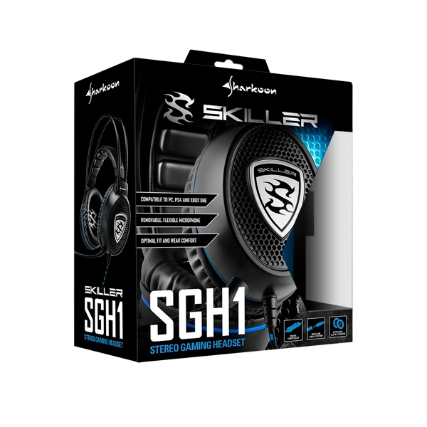 Sharkoon Skiller SGH1 negro Auricular Sharkoon Skiller SGH1 negro Auricular