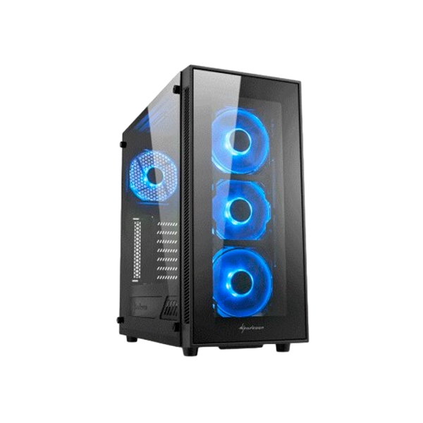 Sharkoon TG5 RGB cristal templado Caja Sharkoon TG5 RGB cristal templado Caja