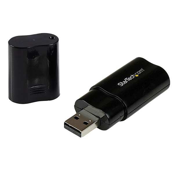 Startech Adaptador Sonido USB Externo  Tarjeta de Sonido Startech Adaptador Sonido USB Externo  Tarjeta de Sonido