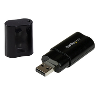 Startech Adaptador Sonido USB Externo Tarjeta de Sonido Startech Adaptador Sonido USB Externo Tarjeta de Sonido
