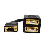 StarTechcom duplicador VGA de VGA a VGA doble Cable StarTechcom duplicador VGA de VGA a VGA doble Cable