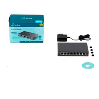TPLink TLSG108E 8 Puertos GBLan VLAN QoS IGMP  Switch