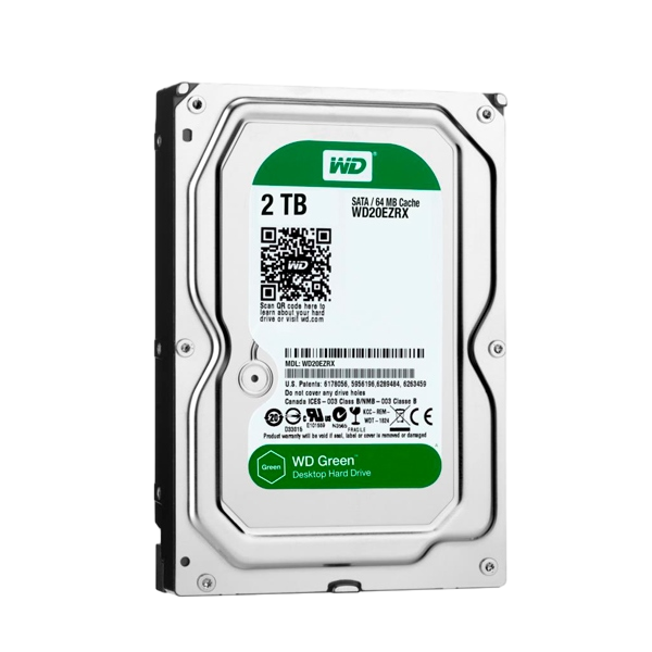 WD Green 2TB 64MB 35 Disco Duro WD Green 2TB 64MB 35 Disco Duro